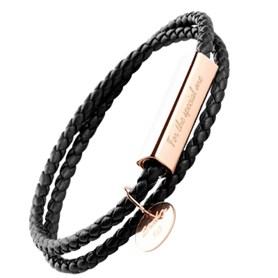 black bracelet